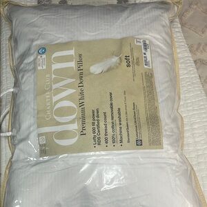Charter Club Soft White Down Pillow